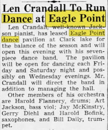 Pleasant View Hotel and Dance Pavillion - Aug 07 1936 Article